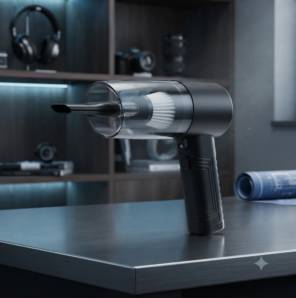 Auto-Staubsauger Mini Leistungsstark – Zuhause & Auto Dual-Verwendung